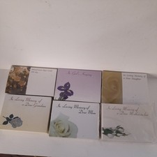 Florist Flower Message Greeting Cards,15 Packs of 50 Cards In Cellophane .