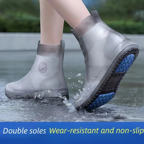 Waterproof silicone shoe - waterproof,