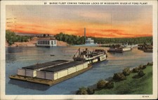 Barge Fleet Steamboat locks