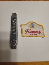Hamm's BEER METAL Tap Handle  4.75'' Early 1970's Old Stock Vintage BAR PUB KEG
