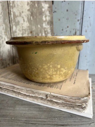Antique french rustic dish - french,