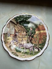 Decorative Plate, Farm Scene
