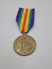 WW1 VICTORY MEDAL - STOKER 1ST CLASS (OFFICER) M SIMS -  K43042 - ROYAL NAVY