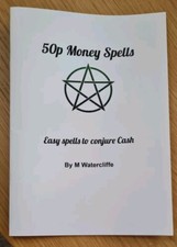 Magick Grimoire Finbarr Wheatsheaf Book 50p Money Spells Rare Signed By Author