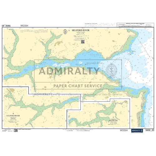Admiralty small craft - craft, chart