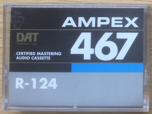 Ampex 467 124 dat - ampex,