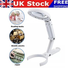 5X/11X Magnifying Glass W/ 8