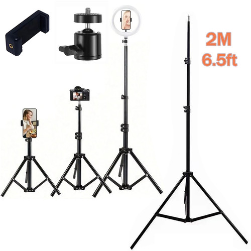 Tripod stand telescopic - 2m, w/