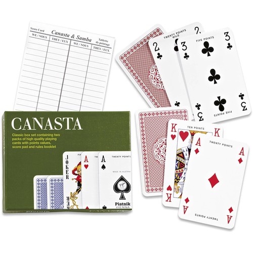Piatnik canasta card game - piatnik,