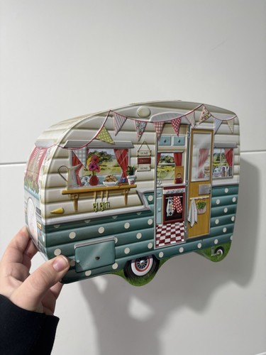 Vintage camper van metal empty - camper,