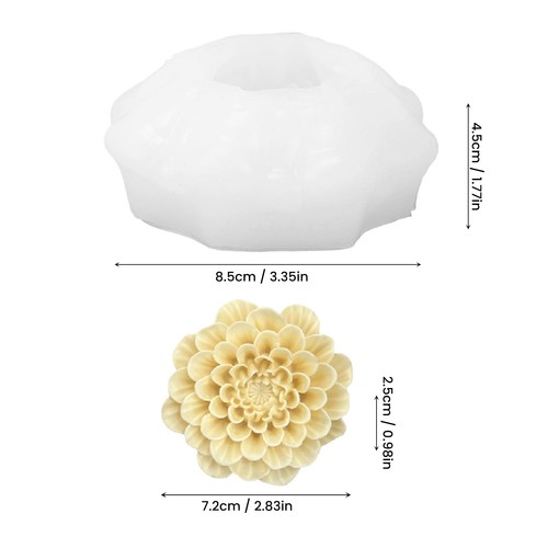 Flower silicone mold food - silicone,