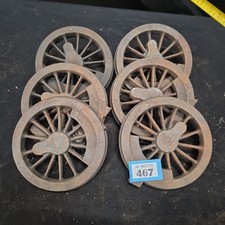 Live Steam Locomotive Wheels