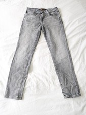 Superdry Men’s Skinny Jeans Grey Vintage Wash Denim W32 L32