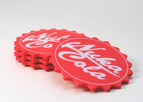 Nuka cola coasters - nuka,