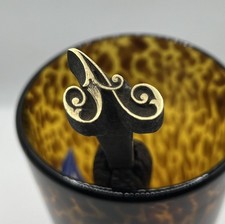 Antique letter A Bookbinding Finishing tool Decorative Gilding Vintage Tools