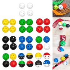 4Pcs Floorball Balls Unihockey