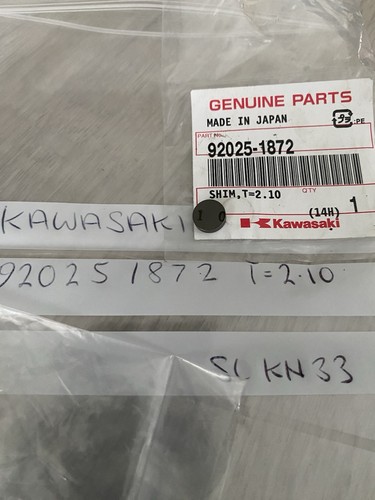 Kawasaki valve shim 2 10 - shim, =