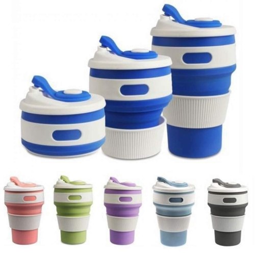Collapsible coffee cup - collapsible, hot