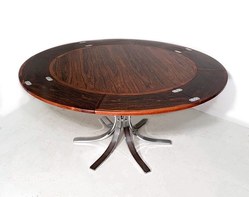 Dyrlund rosewood chrome - chrome, flip