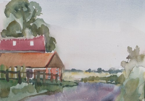 Original watercolour a - original, watercolour,