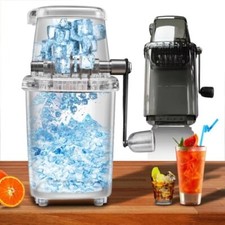 Household Manual Ice Crusher Smoothie Maker Diy Hand-Cranked Ice Machine