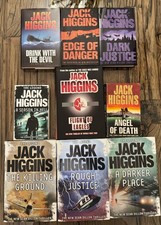 Jack Higgins Paperback Book