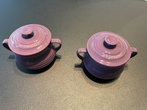 Rare creuset purple - le,