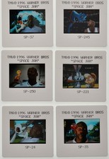 SPACE JAM (1996) 6 Original Cinema 35mm Slides - Michael Jordan, Bugs Bunny