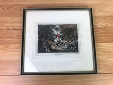 Fox Hunting P3 Samuel Howitt 1798 Framed Print