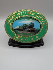 Vintage Great Western Bitter Crown Buckley Beer Pump Front Home Bar