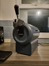 Krups "The Sub" VB650852 Home Keg Beer Dispenser - Grey - Perfect for Home Brew