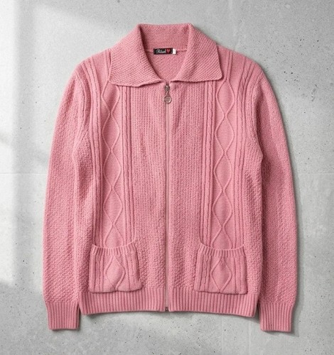 Blush rose zip cable - blush,
