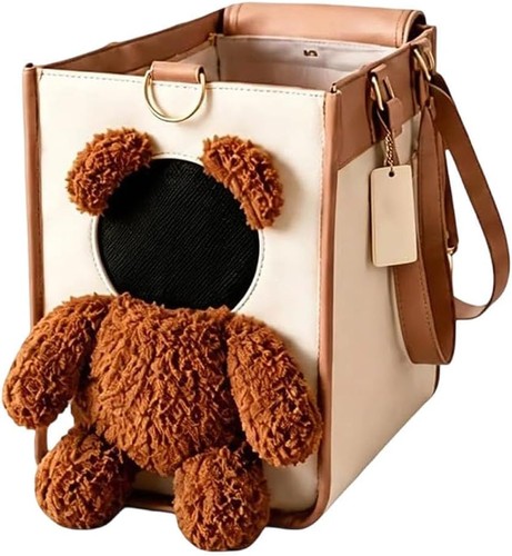 Pet carrier handbag for - 2-in-1,
