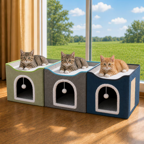 Large foldable cat - large,