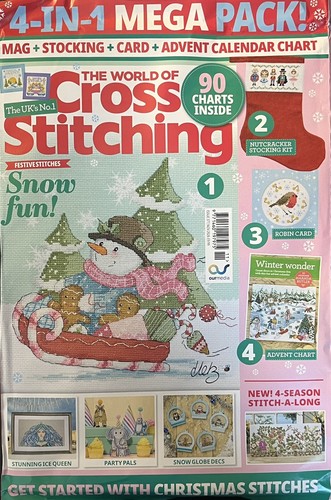 World cross stitching - world,