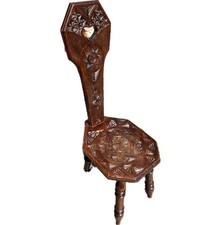 Scottish Oak Carved Wooden