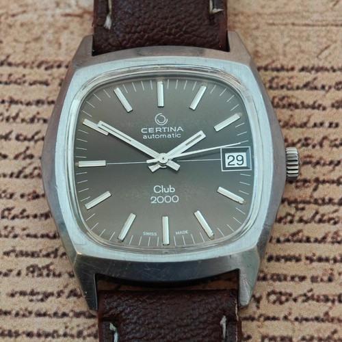 Certina club 2000 1970s swiss - club,