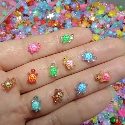 100pcs cartoon mini resin - 100pcs,