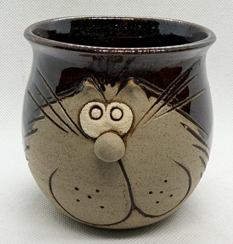 Dark brown earthenware glazed - dark,