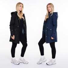Spindle Womens Hooded Rain Mac