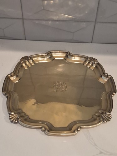 Brass ethan allen serving tray - brass,