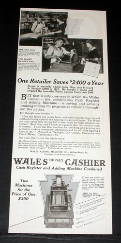 1922 old magazine - print, ad