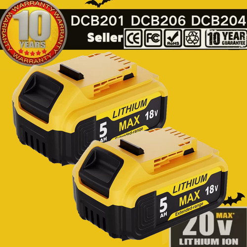 Dcb184 18v ion 5 0ah - 2x,