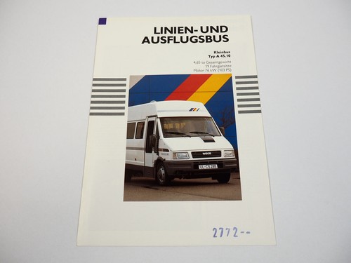 Iveco a45 turbodaily bus - iveco, a45.10