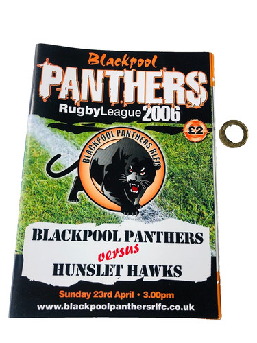 Rugby programme blackpool - rugby,