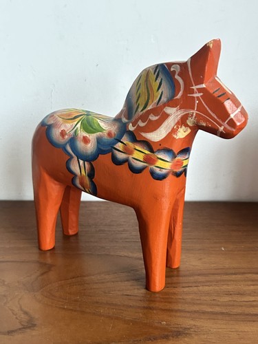 Vintage nils olsson dala horse - nils,