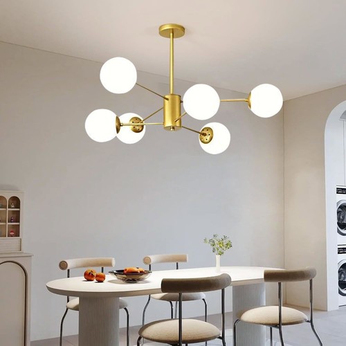 Light sputnik chandelier - 6-light,