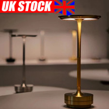 LED Table Lamp Metal Top Touch