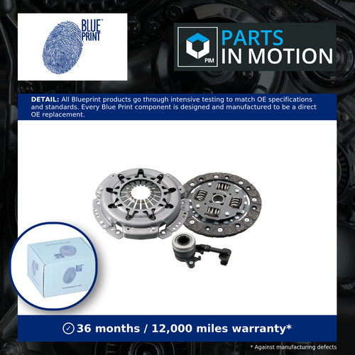 Clutch kit 3pc - clutch,