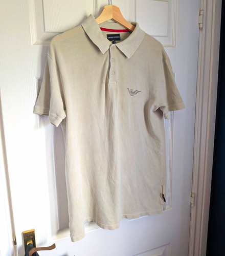 Emporio armani men beige - men's,